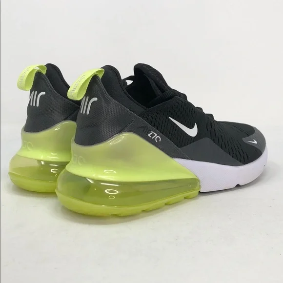 Nike Air Max 270 Black Lemon Twist AH8050-703 Running Shoes - Size 8 No Box